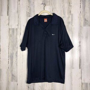 Nike Mens Navy Athletic Dept Soft Fit Polo XL